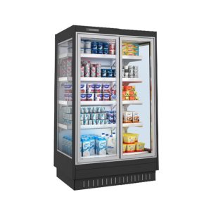 یخچال پرده هوا درب دار