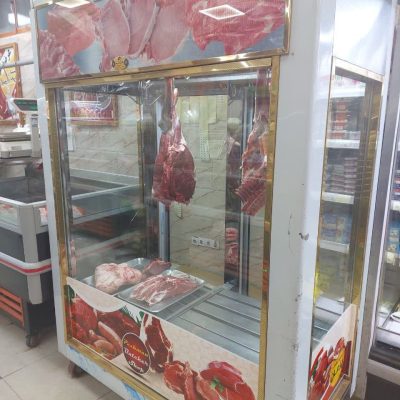 یخچال قصابی شیشه ای