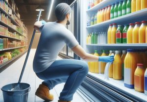 نحوه تمیز کردن یخچال فروشگاهی
