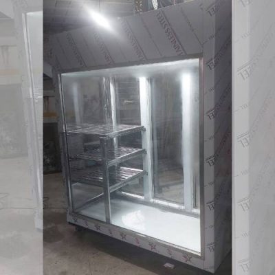 یخچال قصابی چهار طرف شیشه
